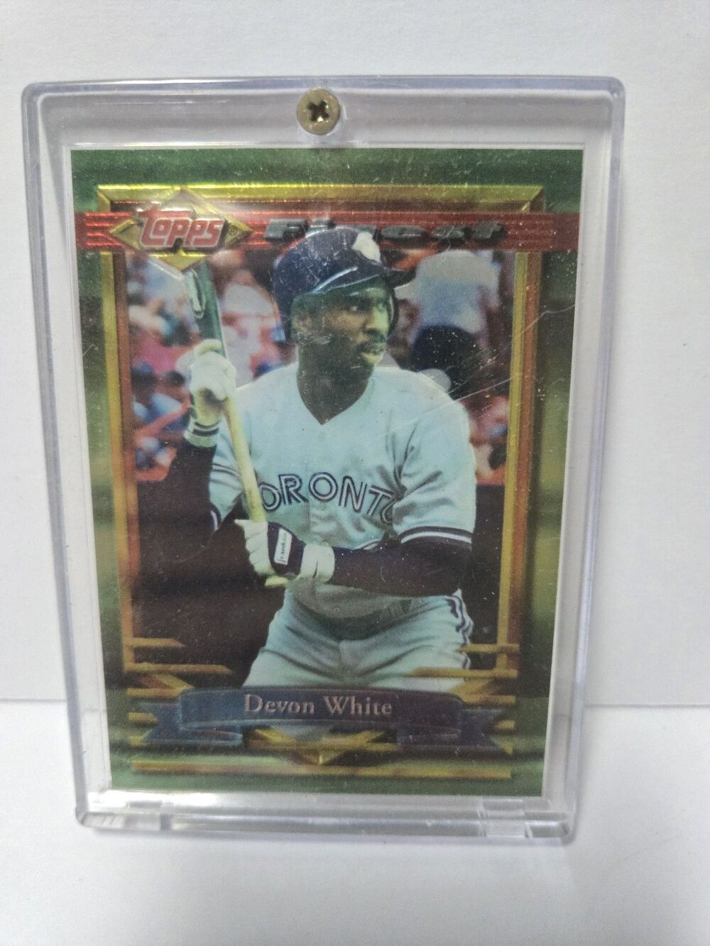 1994 Topps Finest #125 Devon White Toronto Blue Jays